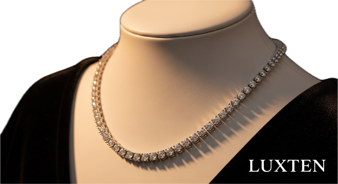 20” Sterling Silver Tennis Chain